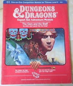 Stock image for The Gem and the Staff (Dungeons & Dragons Module O1) for sale by Ergodebooks