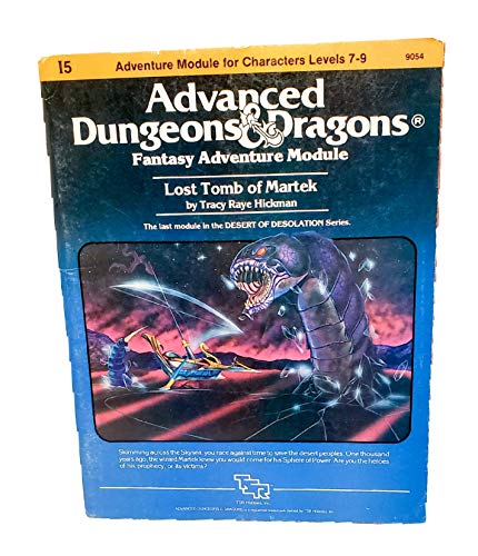 Advanced Dungeons and Dragons Module Tomb of Martek (9780394531601) by Hickman, Tracy