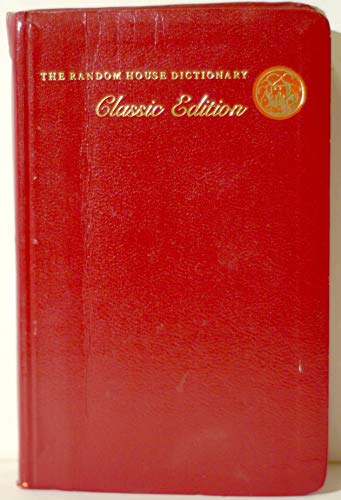 The Random House Dictionary, Classic Edition, Red (9780394534404) by Dictionary