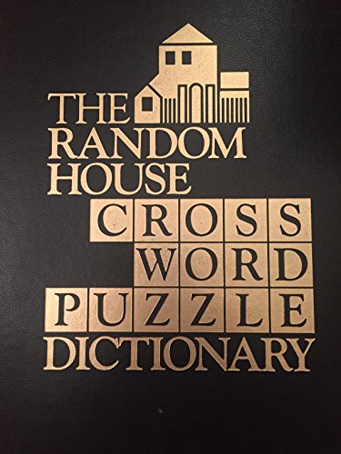 Beispielbild fr Random House Crossword Puzzle Dictionary zum Verkauf von Anderson Book