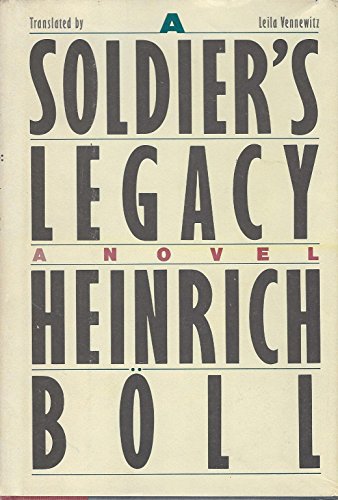 9780394536033: A Soldier's Legacy