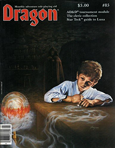 Imagen de archivo de Dragon Magazine, No. 85 a la venta por HPB-Diamond