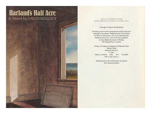 9780394539195: Harland's Half Acre