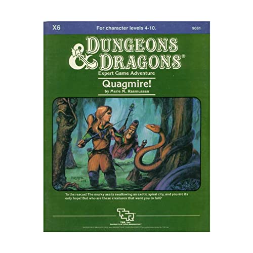 Quagmire! (Dungeons & Dragons Module X6) - Merle Rasmussen