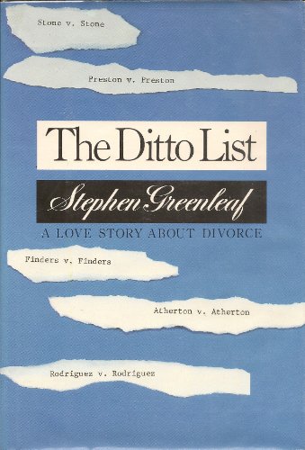 Stock image for Ditto List for sale by La Playa Books