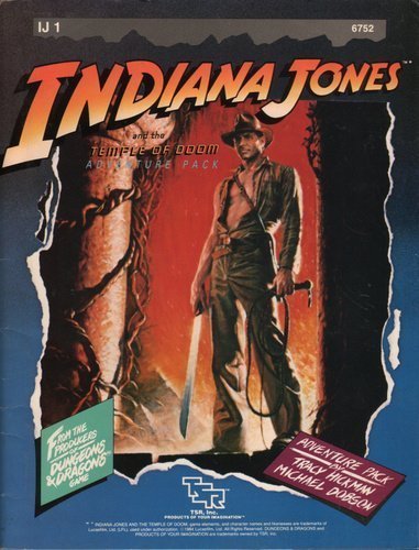 Temple of Doom: Indiana Jones Module (9780394541815) by Hickman, Tracy