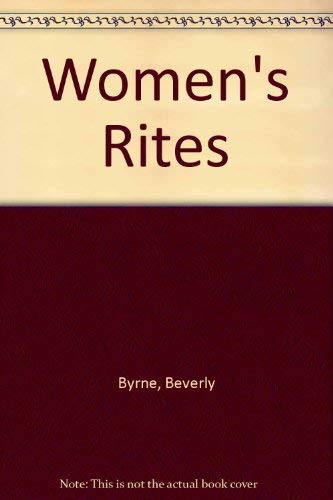 9780394542744: Women's Rites