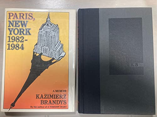 Beispielbild fr Paris, New York: 1982-1984 zum Verkauf von Wonder Book