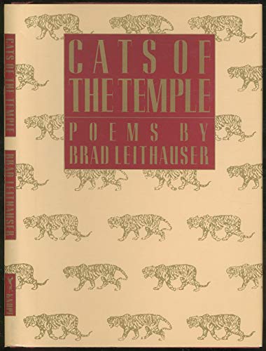 Beispielbild fr CATS OF THE TEMPLE (Knopf Poetry Series, 20) zum Verkauf von Wonder Book