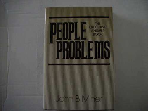Beispielbild fr People Problems : The Executive's Answer Book zum Verkauf von Better World Books