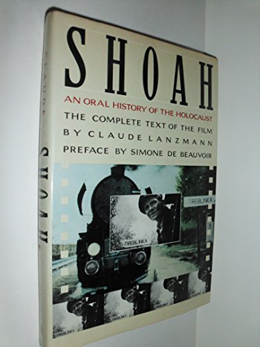 Beispielbild fr Shoah: an Oral History of the Holocaust zum Verkauf von KULTURAs books