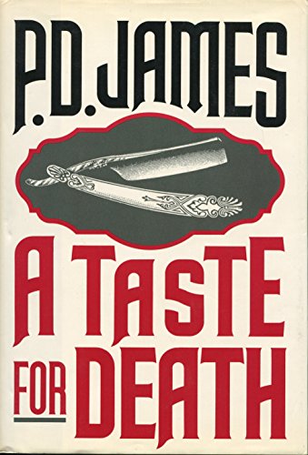 Imagen de archivo de A Taste for Death a la venta por Ken's Book Haven