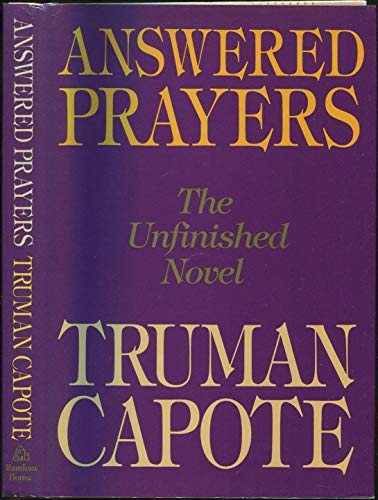 9780394556451: Answered Prayers: The Unfinished Novel