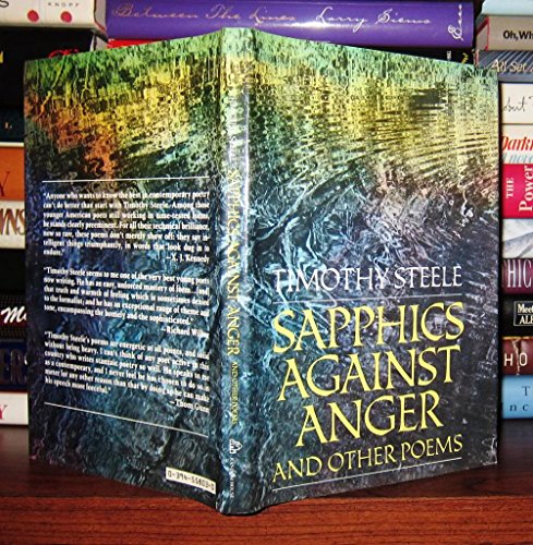 Beispielbild fr Sapphics Against Anger and Other Poems zum Verkauf von ThriftBooks-Atlanta
