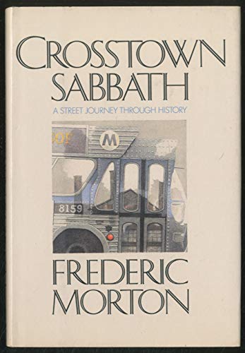 Stock image for CROSSTOWN SABBATH. A Street Journey Through History for sale by Riverow Bookshop