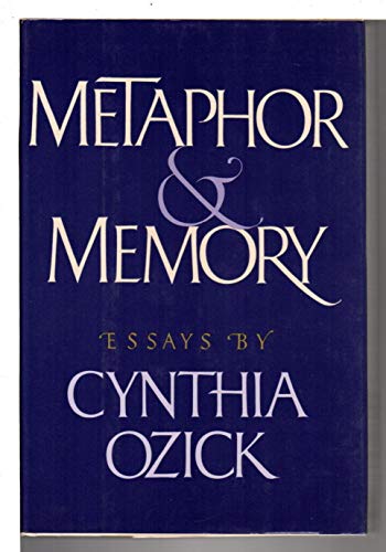 Beispielbild fr Metaphor and Memory : Essays zum Verkauf von Better World Books