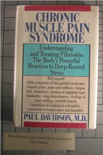 Beispielbild fr Chronic Muscle Pain Syndrome zum Verkauf von Wonder Book