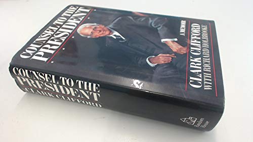 Beispielbild fr Counsel to the President : A Memoir zum Verkauf von Better World Books