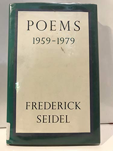 Beispielbild fr Poems, 1959-1979 zum Verkauf von Murphy-Brookfield Books