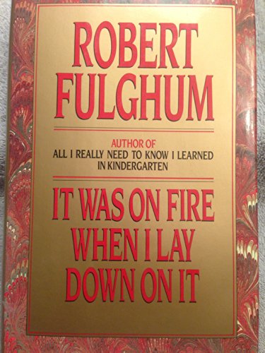 Beispielbild fr It Was on Fire When I Lay Down on It zum Verkauf von Eighth Day Books, LLC