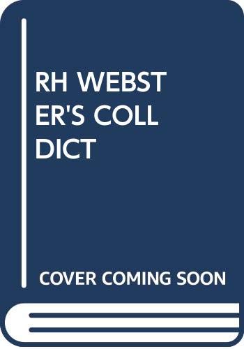 Rh Webster's Coll Dict (9780394589602) by Dictionary