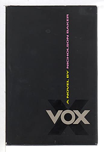 Beispielbild fr Vox zum Verkauf von Your Online Bookstore