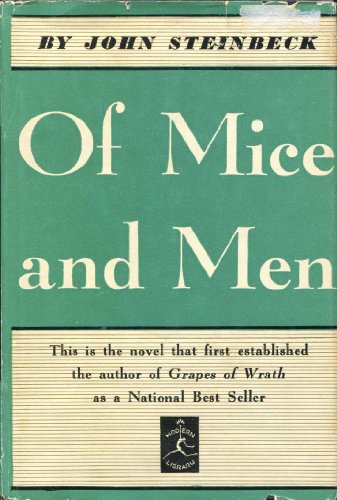 9780394600291: Of Mice and Men