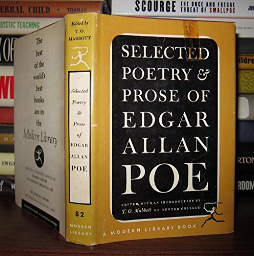 Stock image for SELECTED POETRY AND PROSE OF EDGAR ALLAN POE for sale by ARD Books