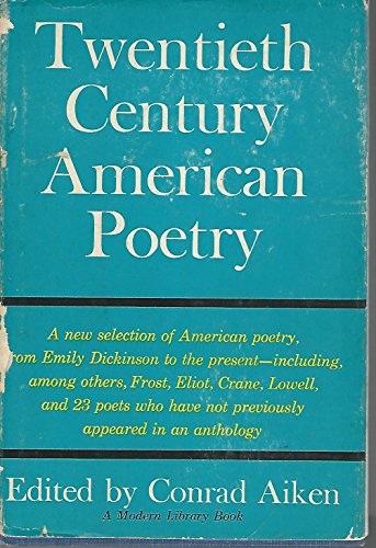 9780394601274: Twentieth-Century American Poetry