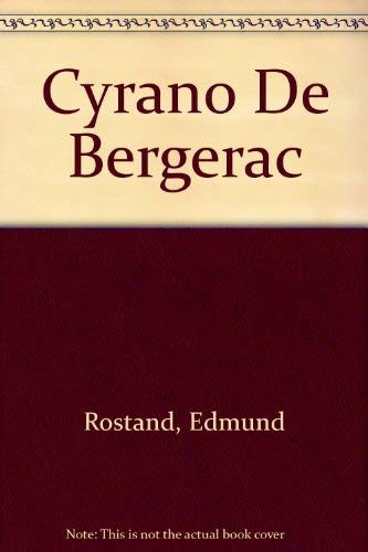 Stock image for Cyrano De Bergerac for sale by Better World Books
