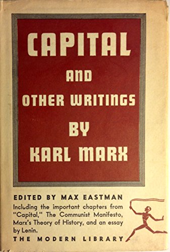 Beispielbild fr Capital: The Communist Manifesto and Other Writings (Modern Library No. 202) zum Verkauf von Books Unplugged