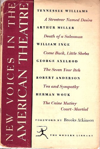 Beispielbild fr New Voices in the American Theatre (Modern Library, 258.3) zum Verkauf von ThriftBooks-Atlanta