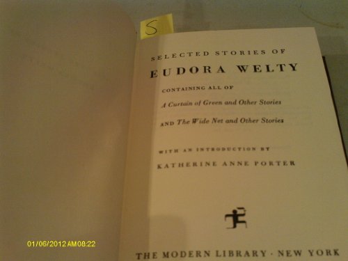 9780394602905: Selected Stories of Eudora Welty (Modern Library, 290.1) [Hardcover] by Welty...