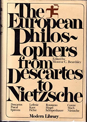 Stock image for The European Philosophers from Descartes to Nietzsche for sale by HPB-Emerald