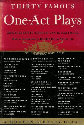 9780394604732: Thirty Famous One-Act Plays