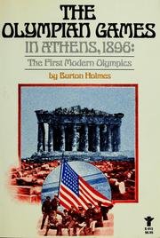 Beispielbild fr The Olympian Games in Athens : The First Modern Olympics, 1896 zum Verkauf von Better World Books