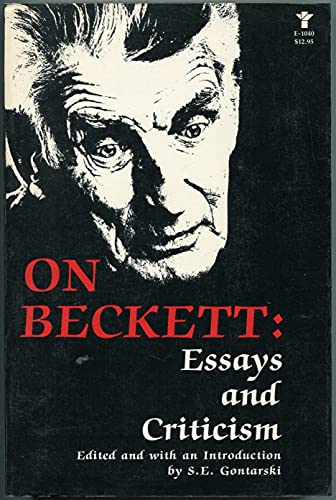 Imagen de archivo de On Beckett: Essays and Criticism a la venta por Abacus Bookshop