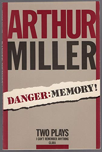 Stock image for Danger, Memory! : Two Plays for sale by 2Vbooks