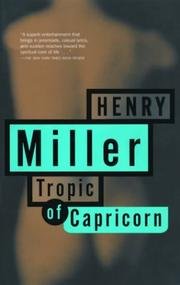 Stock image for Tropic Of Capricorn for sale by Books From California