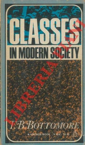 Beispielbild fr Classes in Modern Society zum Verkauf von Top Notch Books