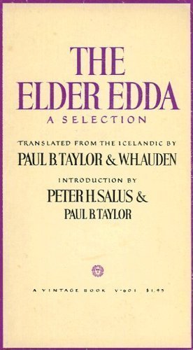 Stock image for The Elder Edda: A Selection for sale by LibraryMercantile