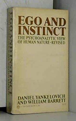 Stock image for Ego And Instinct: Psychoanalysis & the Science of Man for sale by Dan A. Domike
