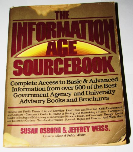 Beispielbild fr Informatn Age Sourcebk zum Verkauf von Wonder Book
