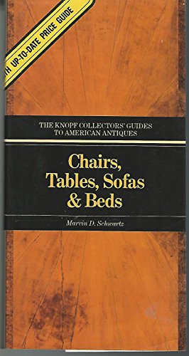 Imagen de archivo de Furniture - Volume 1: Chairs, Tables, Sofas & Beds (The Knopf Collectors' Guides To American Antiques) a la venta por Open Books