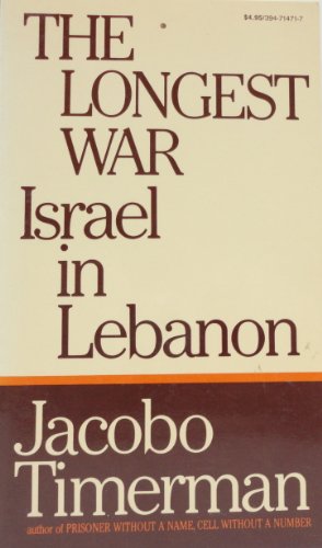 9780394714714: The Longest War: Israel in Lebanon