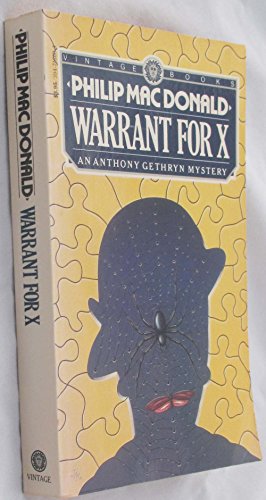 Beispielbild fr Warrant for X zum Verkauf von Better World Books