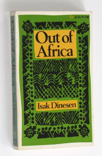 Beispielbild fr Out of Africa zum Verkauf von Better World Books