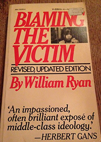 Blaming the Victim (9780394717623) by Ryan, William