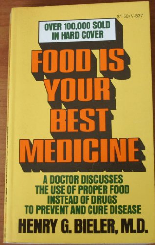Beispielbild fr Food Is Your Best Medicine zum Verkauf von Robinson Street Books, IOBA