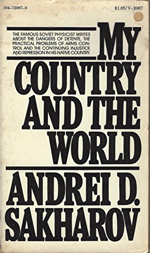 Stock image for My Country and the World for sale by Better World Books: West